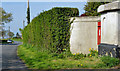 J4691 : Victorian wall box (BT38 286) near Whitehead (2) by Albert Bridge