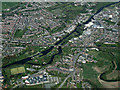 Northwich from the air