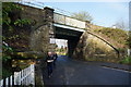 Rail bridge on Church Lane, Methley