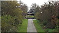 NZ3956 : Railway path, Mowbray Park, Sunderland by Malc McDonald