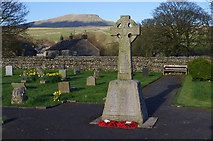 SD8172 : Horton in Ribblesdale War Memorial by Ian Taylor