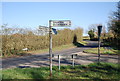 TQ9144 : The Pinnock, Rose Farm Rd junction by N Chadwick