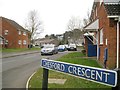 West end of Chesford Crescent, Spinney Hill estate, Warwick