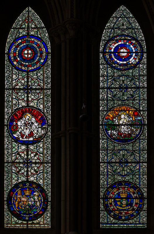 Stained glass window, n.XVIII, York... © Julian P Guffogg cc-by-sa/2.0 ...