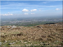 J0425 : View east across the summit plateau of Camlough Mountain by Eric Jones