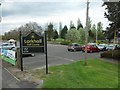Car park at Larkhall Golf Course