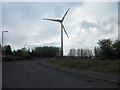 Wind turbine in Strutherhill Industrial Estate