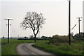 Bending road through Hagnaby