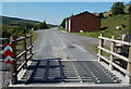 Grid across the road at the northern edge of Trefil