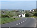 Approaching the former Altnaveigh National School near Bleary Bungalows