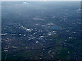 Ashton Under Lyne from the air