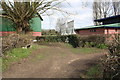 Footpath junction near Exeter College Sports Ground