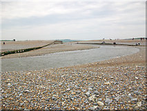 TV5197 : New mouth of the River Cuckmere by Andrew Diack