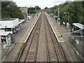 TQ3695 : Ponders End railway station, Greater London by Nigel Thompson