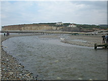 TV5197 : New mouth of the River Cuckmere by Andrew Diack