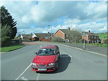 J2153 : Jubilee Road, Dromore, at its junction with the B2 by Eric Jones