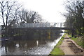 Footbridge over the Grand Union Canal