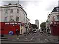 Jutland Road at the junction of Barking Road