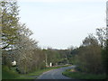 A490 nears Groes-lwyd