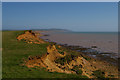 SZ3982 : Soft eroding cliffs, Sudmoor Point, Isle of Wight by Christopher Hilton