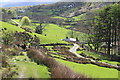 Path descending Cwm Croesor near the Bryn