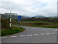 Road junction on Trallong Common