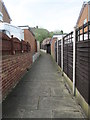 Footpath - Longlands Road