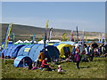 Club tents at Garn-yr-erw