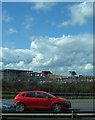 Multiple Stores at Sprucefield Park viewed from the A1