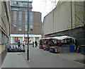 Street traders in Clinton Street East