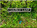 Church Lane sign