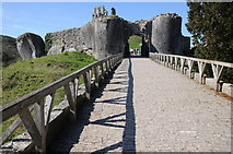 SY9582 : Gatehouse, Corfe Castle by Philip Halling