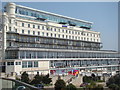 View of the Park Inn Palace Hotel from the top of the lift leading down to Western Esplanade