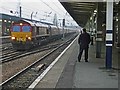 SE5703 : Platform 3a Doncaster railway station by Steve  Fareham