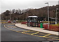 Bus shelter, Cynon Valley Hospital, Mountain Ash