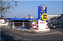 J5081 : Petrol station, Bangor by Rossographer
