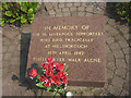 Memorial stone for the 96 Hillsborough dead, Thornton Cemetery