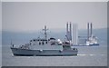 J5082 : HMS 'Pembroke' off Bangor by Mr Don't Waste Money Buying Geograph Images On eBay