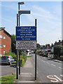 Level Crossing signage, Harrow Lane Furze Platt