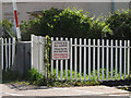 Level Crossing signage, Harrow Lane Furze Platt