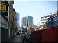 View of new buildings on Whitechapel Road from Commercial Road #3