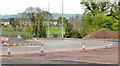 J4272 : New roundabout, Millmount Road, Dundonald - May 2014(1) by Albert Bridge
