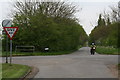 Grasby Road, looking across Caistor Road (Roman Road)