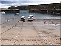 NO8785 : Low tide in Stonehaven harbour by Stanley Howe