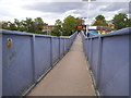 Footbridge to Alexandra Palace station