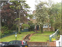 TQ3090 : House on Alexandra Park Road by David Howard
