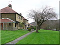 Houses facing a path, Brig Royd, Ripponden