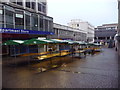 Sheffield: King Street in the evening