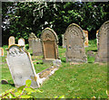 Headstones by the Baptist chapel