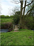 SO4799 : A blocked footbridge by Richard Law
